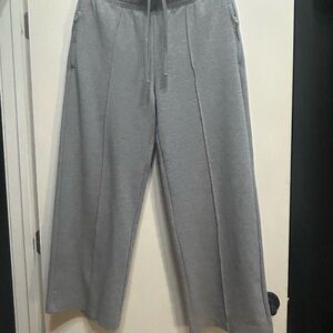 Women’s scuba knit wide leg pants